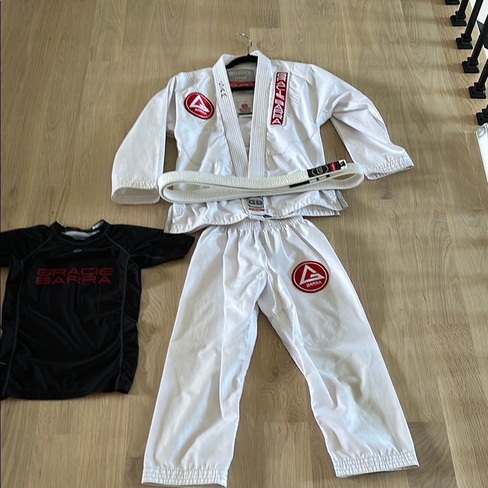 White Kids Jiu-Jitsu Gi Set